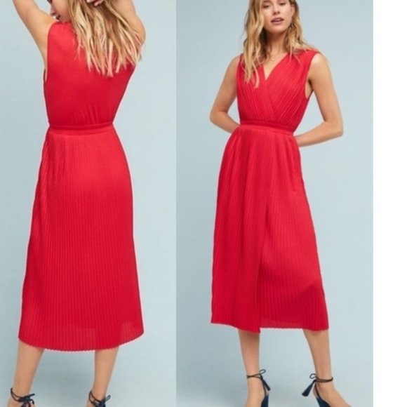 Anthropologie Dresses & Skirts - Anthropologie Tracy Reese Pleated Midi Dress
